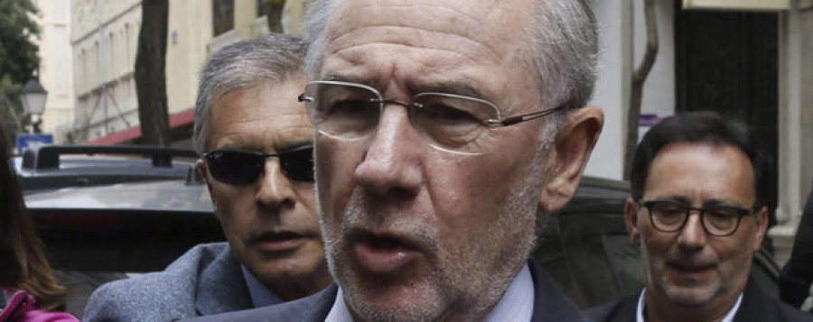 El juez fija una fianza de 18 millones a Rodrigo Rato para desbloquear sus cuentas
