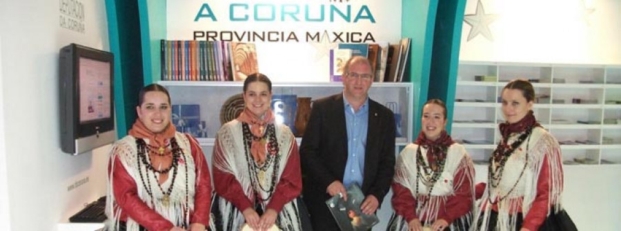 La Diputación promociona As Mariñas en la feria Expovacaciones de Bilbao