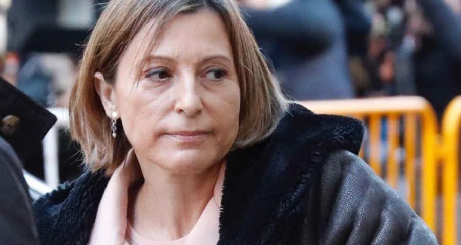 El juez Llarena envía a prisión a Forcadell y le impone 
una fianza de 150.000 euros