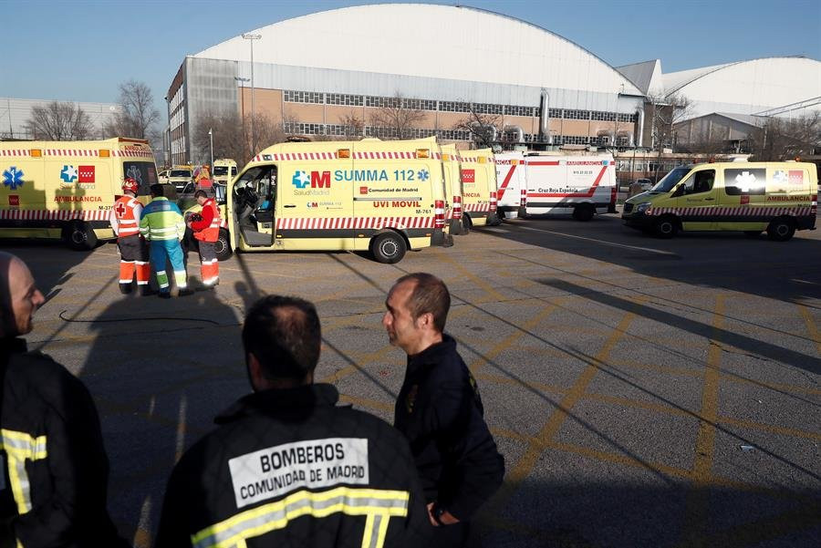 Servicios de emergencia se dirigen a Barajas ante un posible aterrizaje de riesgo