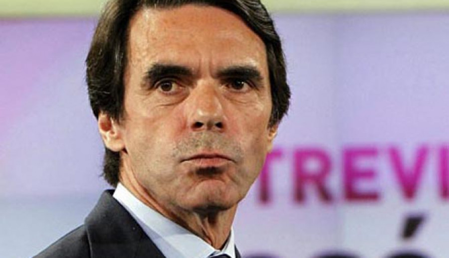 Aznar pide bajar “ahora” los impuestos y no descarta su regreso a la política