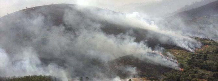 Estabilizado el incendio en la Sierra de Gata, aunque sigue activado el nivel 2