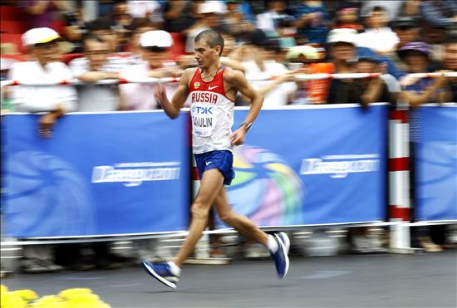 Los 50 km. marcha arrancan con el campeón suspendido por dopaje