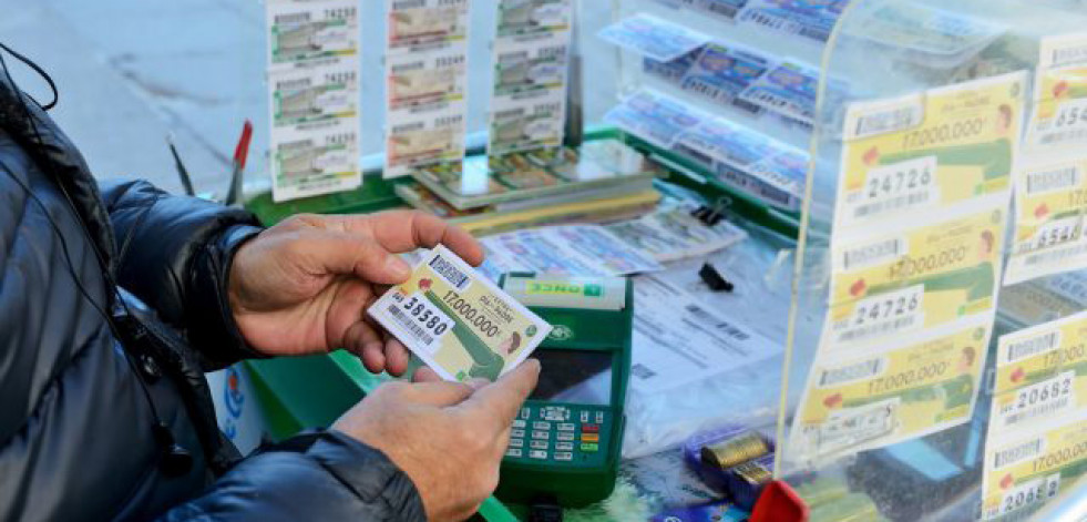 El Cupón Diario de la ONCE reparte 245.000 euros entre Iñás y Bergondo