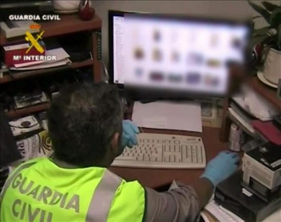 Cuatro detenidos por distribución de pornografía infantil