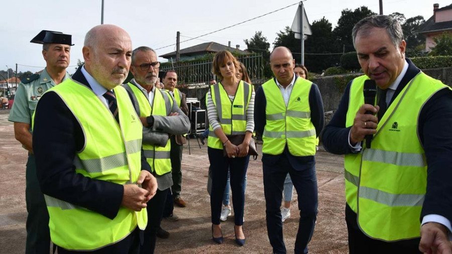 Javier Losada apuesta por eliminar los puntos negros del tráfico como el del cruce de A Rocha