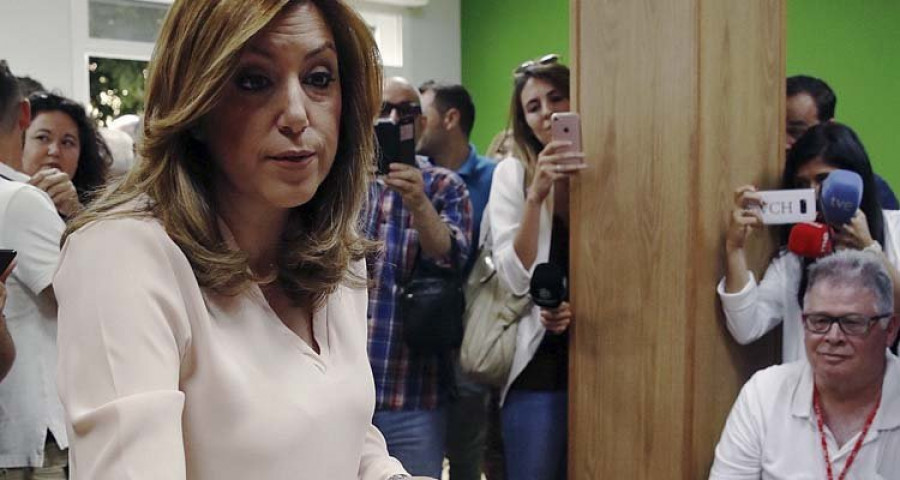 Susana Díaz asume su derrota y se pone a disposición del partido para arrimar el hombro
