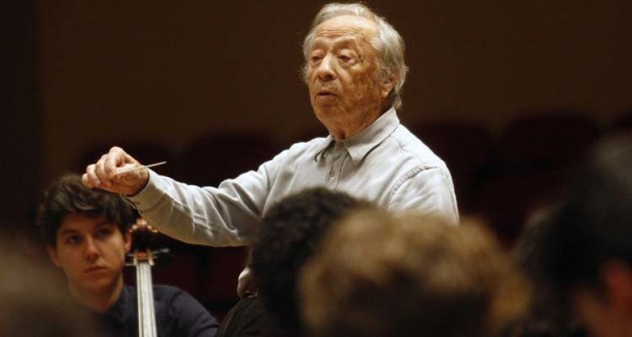 El director Alberto Zedda, coruñés de adopción, fallece a los 89 años en su casa de Pésaro