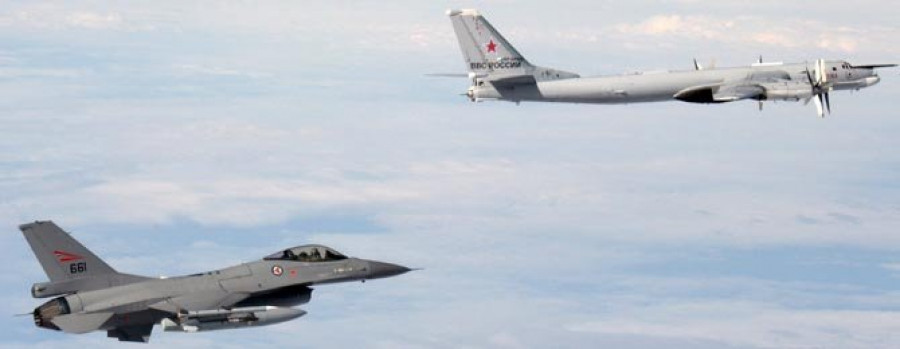 La OTAN detecta maniobras militares aéreas “inusuales”  de Rusia sobre cielos europeos