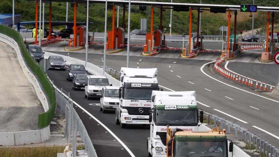 El peaje de Pastoriza solo será gratuito para los coches que vayan a Langosteira