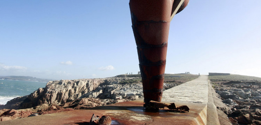 Los daños del temporal obligarán a retirar la Caracola de punta Herminia