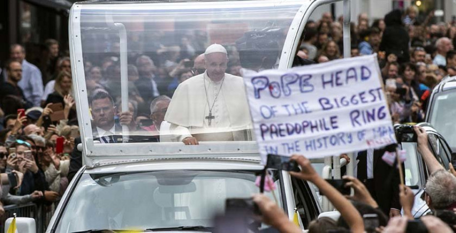 El papa admite “el fracaso” de la Iglesia ante los abusos a menores