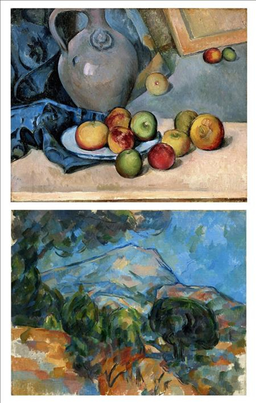 El Thyssen muestra el universo de paisajes y naturalezas muertas de Cézanne