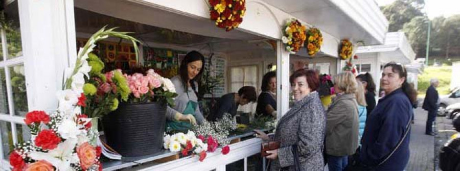 Las flores, un homenaje en el que “no se escatima”