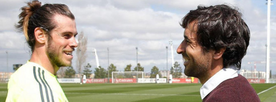 Raúl visitó Valdebebas  en la semana del Clásico