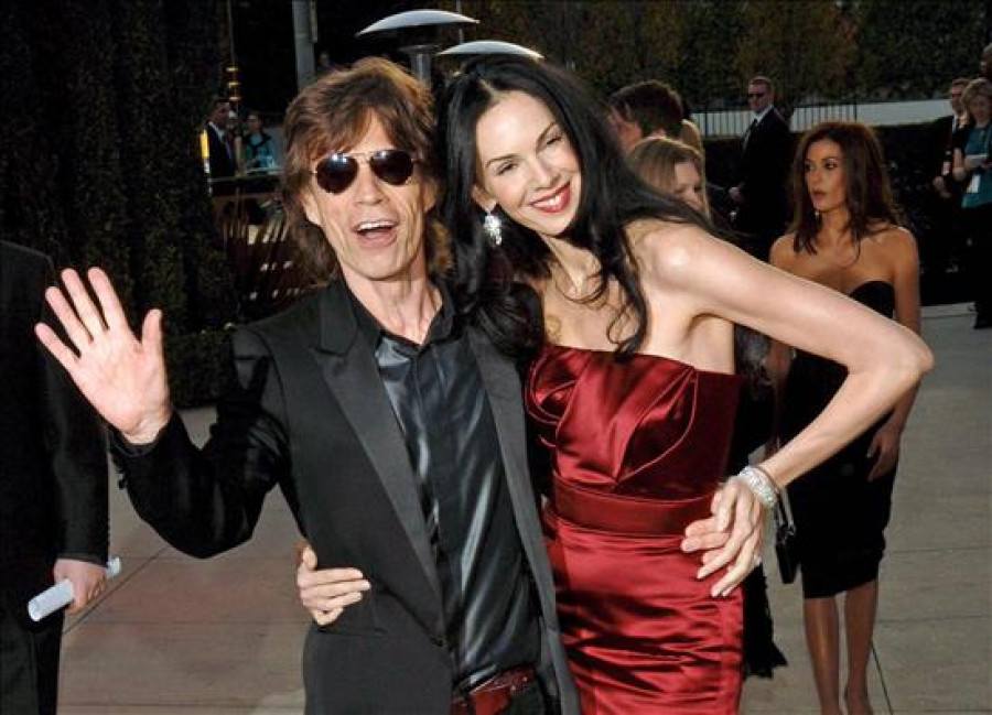 L Wren Scott deja 9 millones de dólares a Mick Jagger, su heredero universal