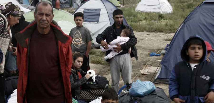 Las ONG denuncian la saturación de personas en los campos griegos de refugiados