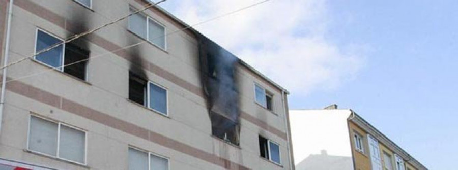 Fallece un hombre en Rábade después de prenderle fuego  a la vivienda donde residía