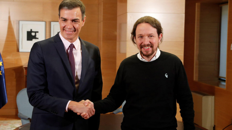 Iglesias a Sánchez: negociación si renuncia al "gobierno monocolor"