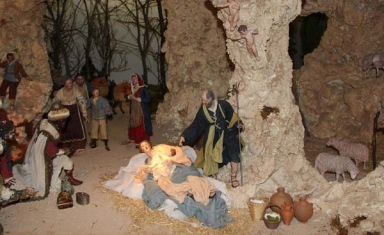 Roban por segunda vez este año el niño Jesús del belén de Benimaclet