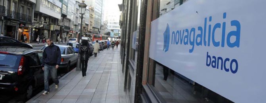 Novagalicia Banco triplica a la siguiente entidad en penetración en Galicia