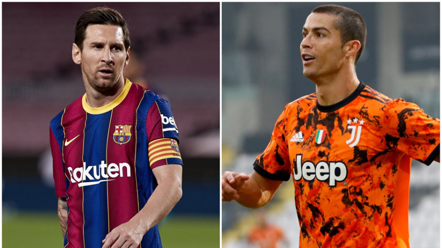 Duelo Messi-Cristiano Ronaldo, con la primera plaza en juego