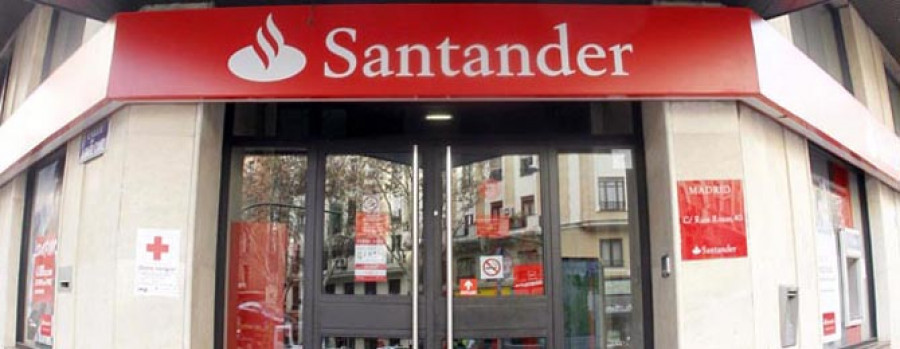 El Santander detallará este miércoles a los sindicatos el ajuste de empleo en España