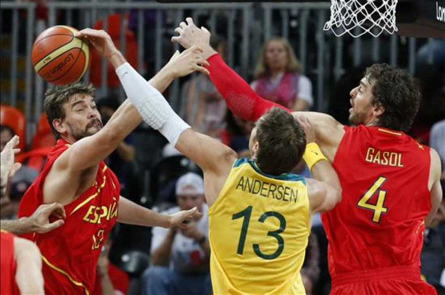 JJOO Baloncesto - España suma y sigue con la inspiración de Pau y Rudy (Australia 70- España 82).