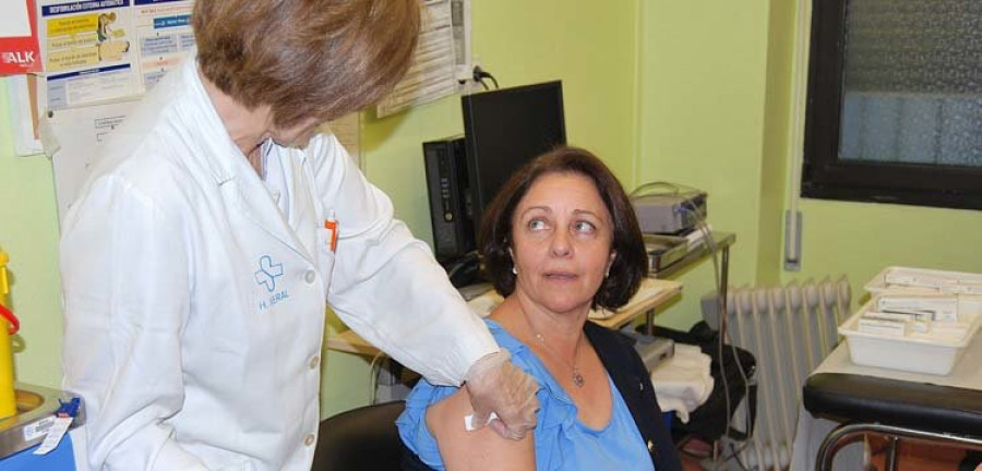Más de 548.000 personas vacunadas en Galicia contra la gripe