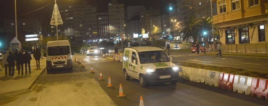 El fin de la obra de  la ronda de Outeiro permite de nuevo la circulación en la zona