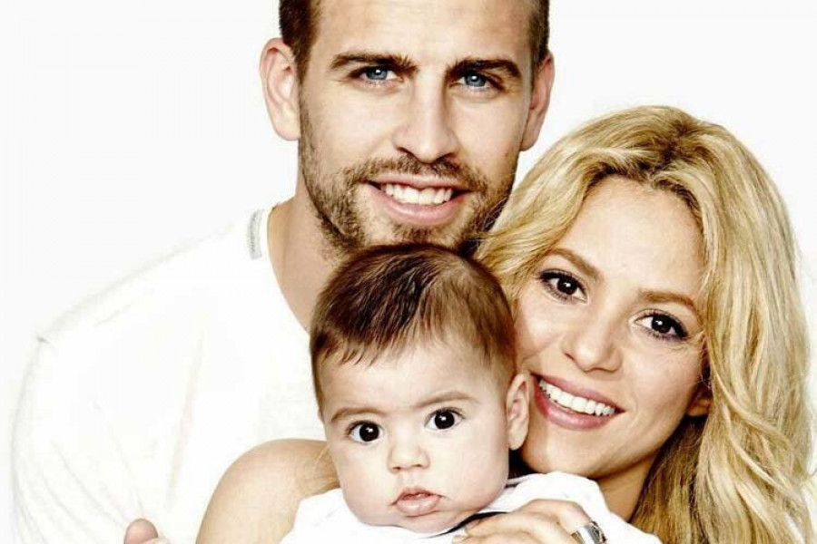 Shakira y Gerard Piqué entran juntos en una nueva década