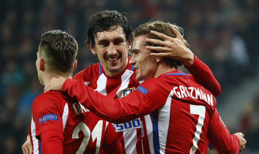 El Atleti deja la eliminatoria casi sentenciada ante el Leverkusen