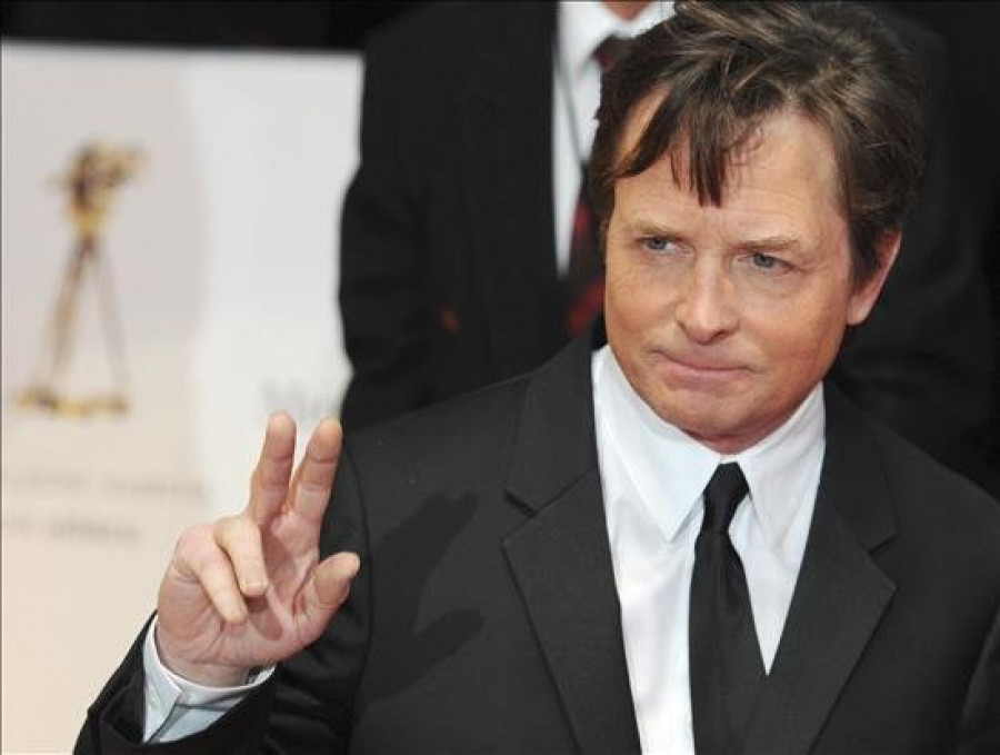 Michael J. Fox imagina un mundo sin párkinson en el "Día de Regreso al Futuro"