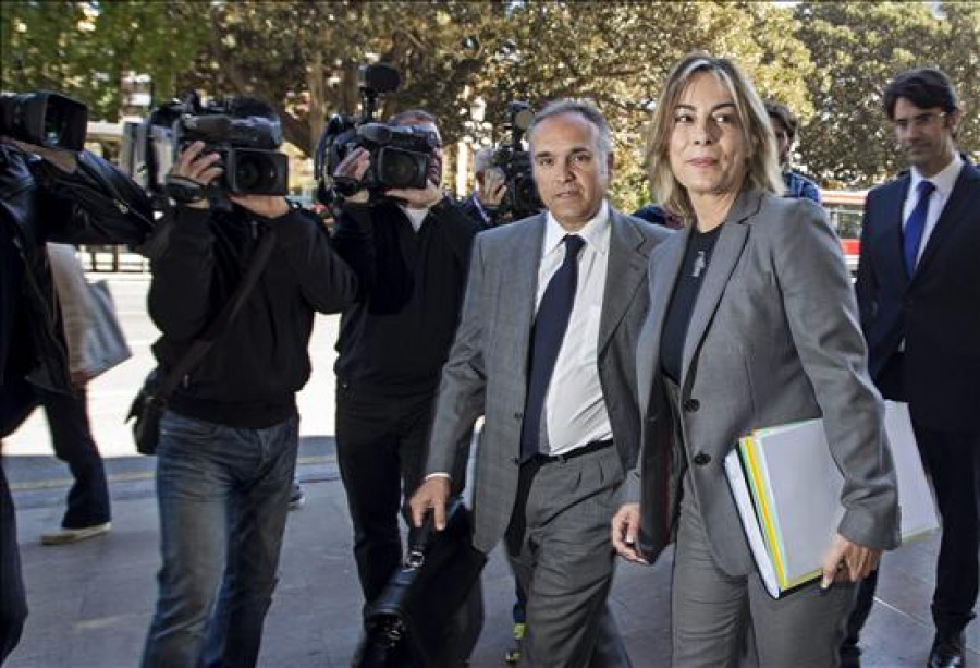 Sonia Castedo testifica a petición propia ante el TSJCV para "aclararlo todo"