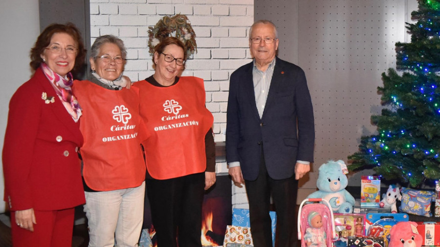 Cáritas recoge juguetes en Palexco para que los Reyes “lleguen a todos” los niños