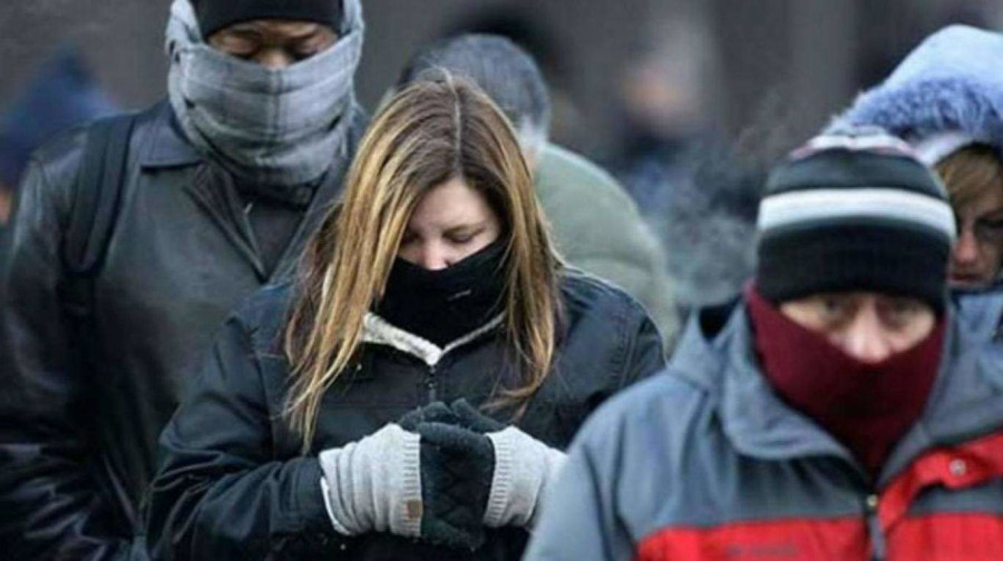 Caída de 15 grados en las temperaturas