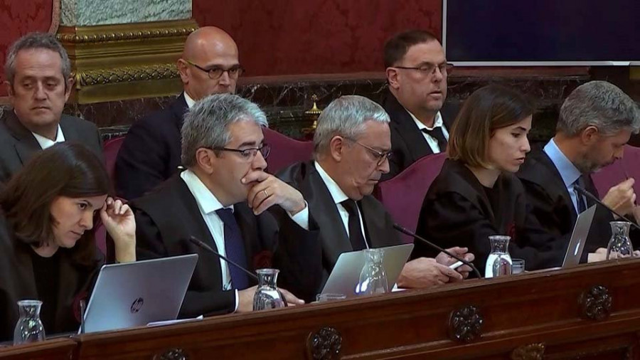 Tribunal deniega a tres presos del procés dar ruedas de prensa en el Supremo