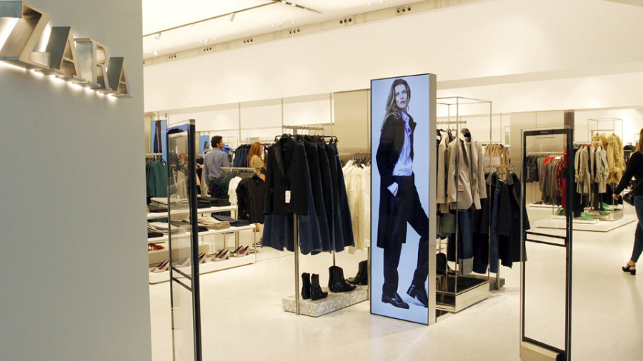 Las marcas de Inditex figuran en 2018 como líderes de ventas en España