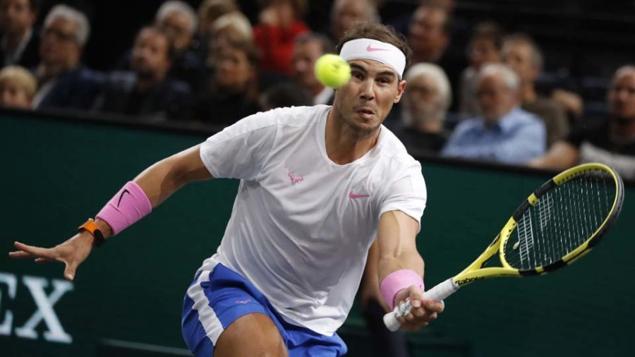 Nadal afronta hoy un examen frente al defensor del título