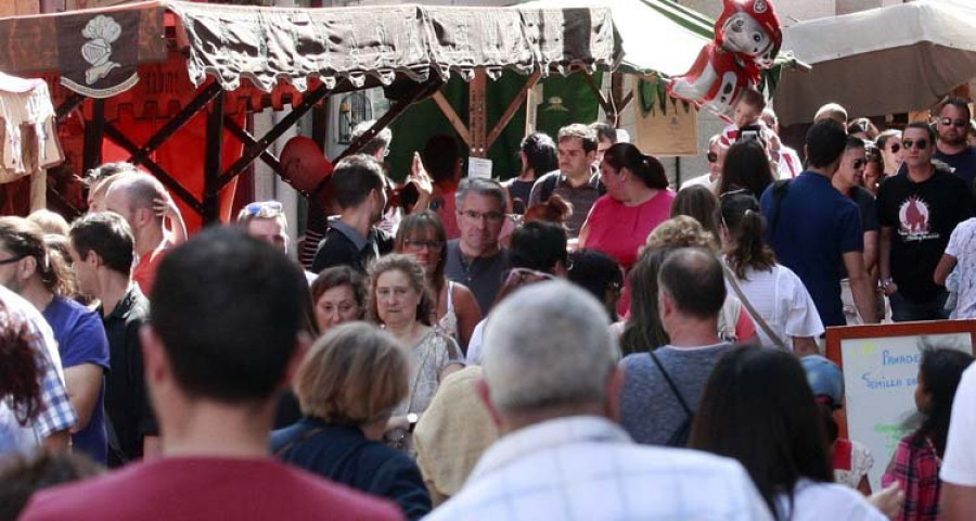 Los comerciantes de la Ciudad Vieja hacen un balance positivo de la Feria Medieval