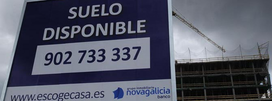 Novagalicia Banco pone a la venta los solares de Someso en los que planeaba sus rascacielos