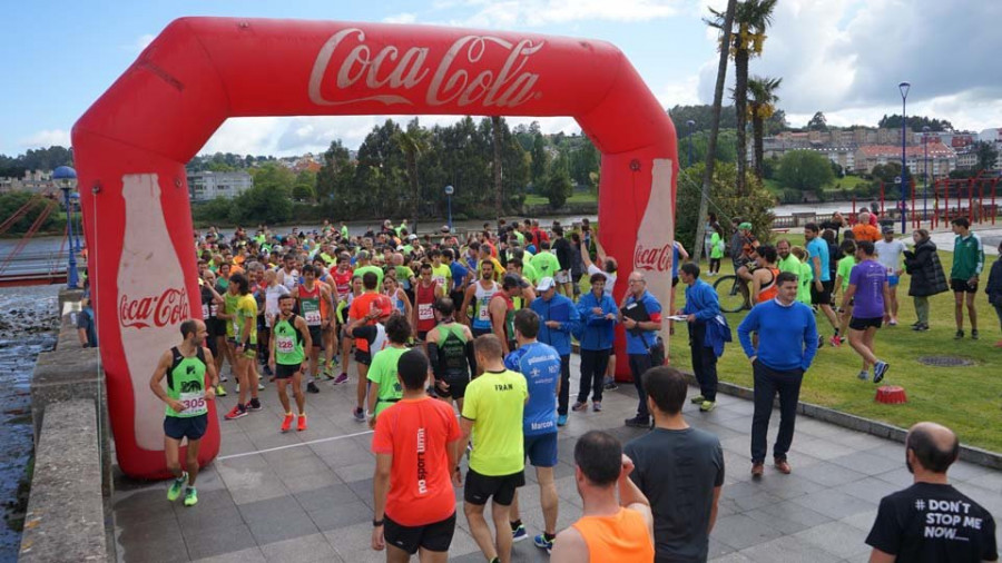 Culleredo consigue reunir a casi setecientos corredores en la Carrera Ría do Burgo