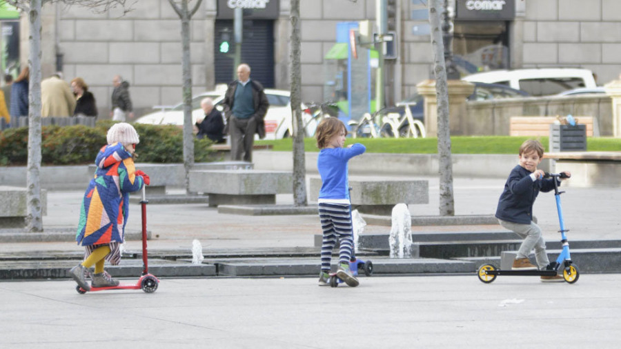 Reportaje | Un día de Navidad sobre ruedas en A Coruña