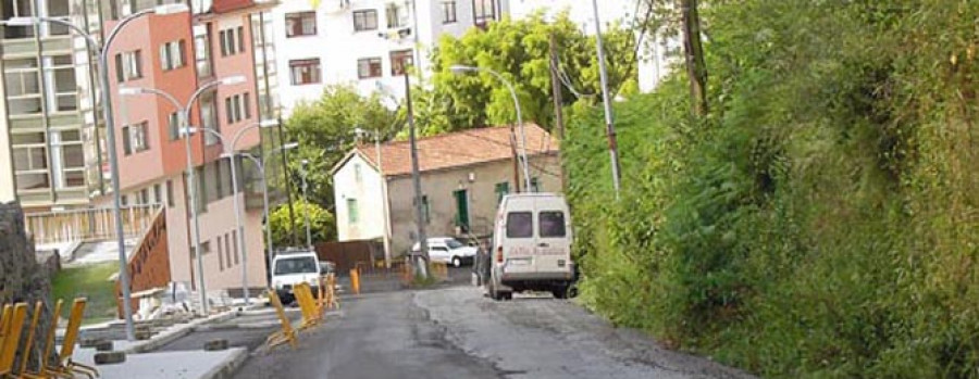 BETANZOS - O Rollo se prepara para su conexión con la avenida  de García Naveira