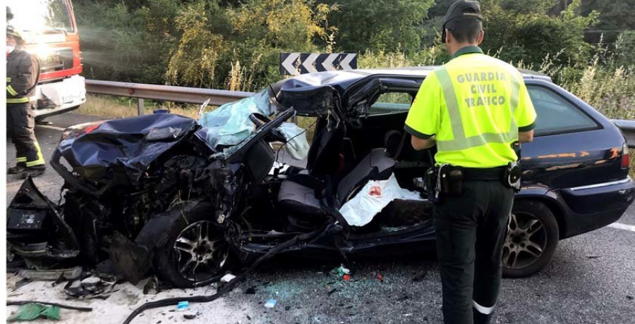 Los accidentes de tráfico mortales se disparan en septiembre en Galicia