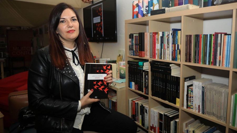 Ledicia Costas presenta “Infamia”, unha novela sobre violencia cun gran pouso de humanidade