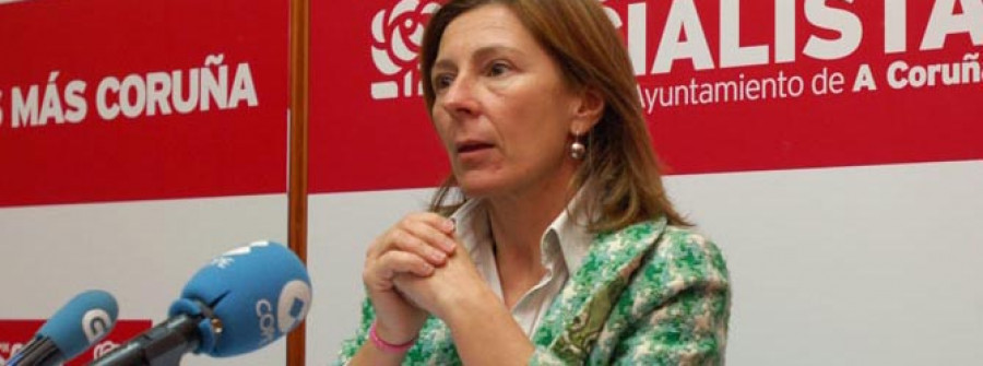 Mar Barcón augura que "cualquier alternativa" en A Coruña pasa por el PSOE