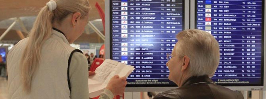 Iberia cancela diez vuelos hoy en Galicia por la huelga de pilotos