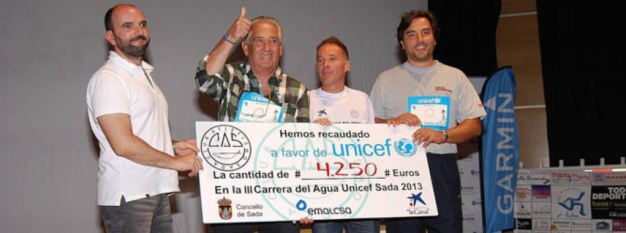 ARTEIXO-La tercera edición de la Carrera del Agua recauda 4.250 euros para Unicef