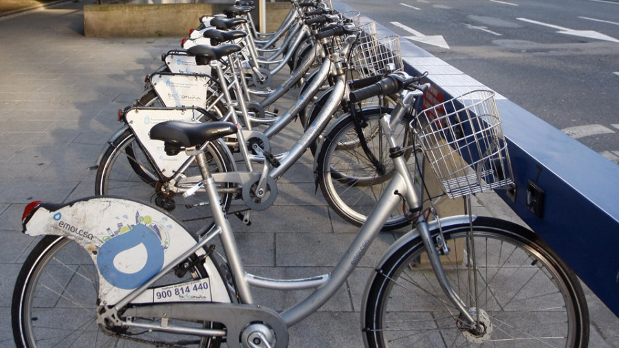 El servicio de BiciCoruña aumentó en 160 usuarios  en los últimos cuatro años